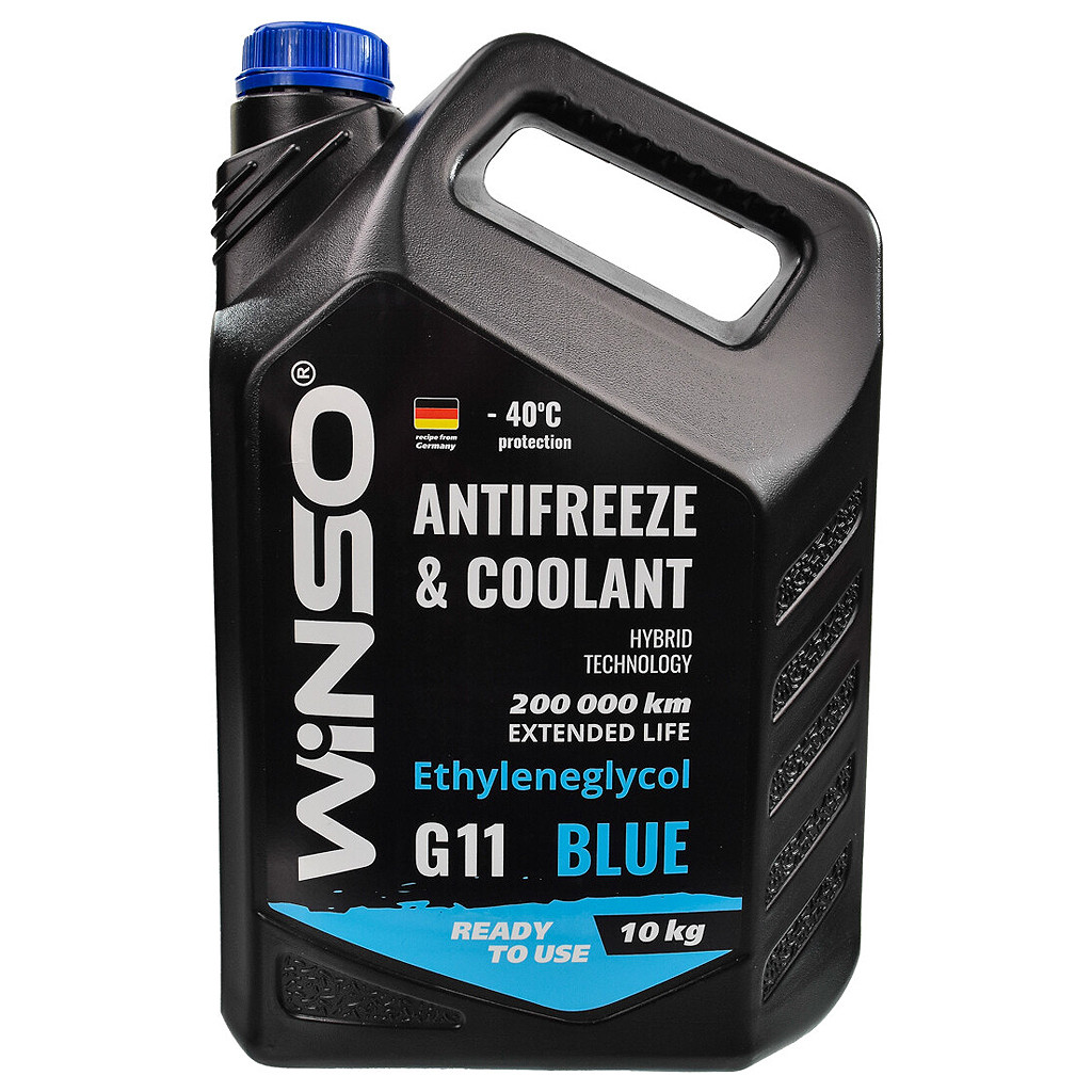 Готовий антифриз Winso G11 синій -40 °C, фото 1
