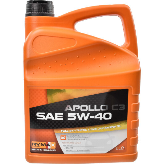 Rymax Apollo C3 5W-40 5 л, (903221) моторна олива, фото 1