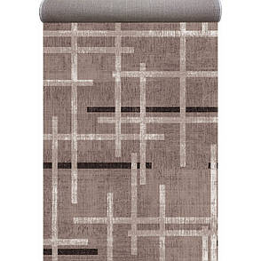 Килим 2х3 овал коричнева абстракція Mira 24009/133о, фото 3