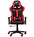 Крісло геймерське ігрове розкладне чорно-червоне VR Racer Dexter Hound з подушками для шиї та попереку AMF, фото 5