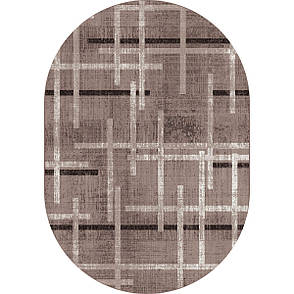 Килимова доріжка 1,20м 1,50м 2м коричнева абстракція Mira 24009/133, фото 2