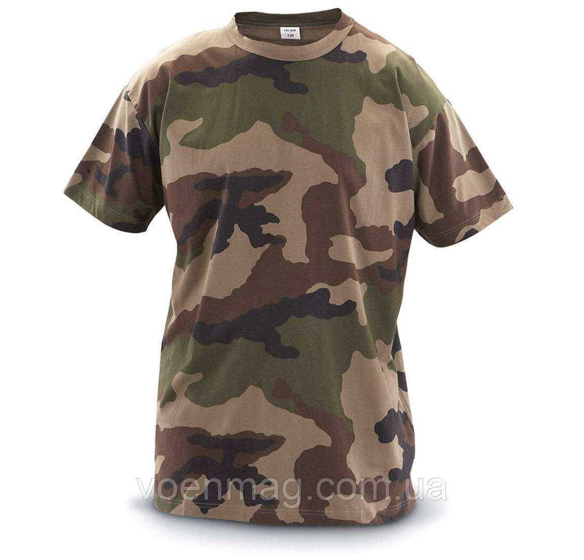 Футболка армії Франції, камуфляж ССЕ, нова, фото 1
