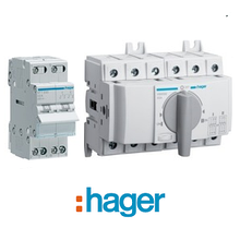 Перемикачі I-0-II для генератора Hager