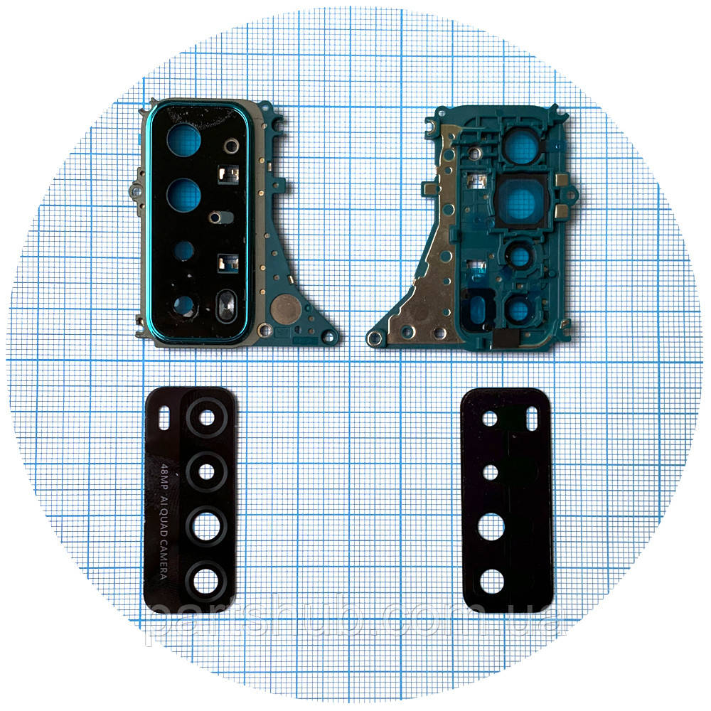 Скло камери Huawei P Smart 2021 PPA-LX1 (у зеленій рамці), фото 1