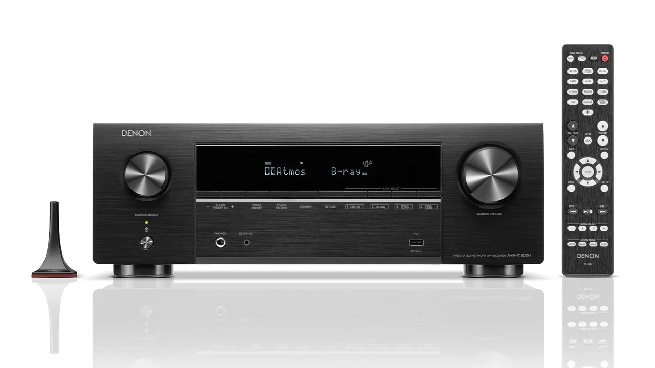 Denon AVR-X1800H DAB — AV-ресивер, фото 1