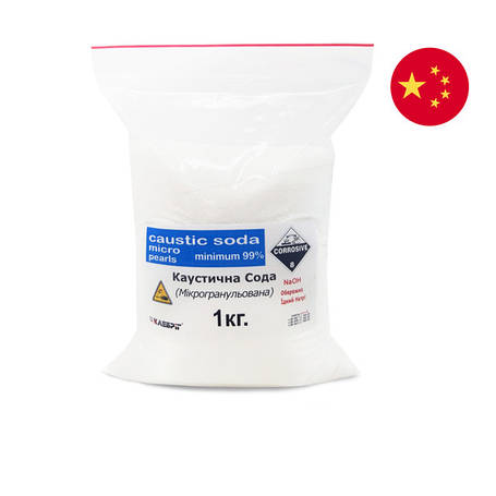 Гідроксид натрію (Каустична сода), Китай