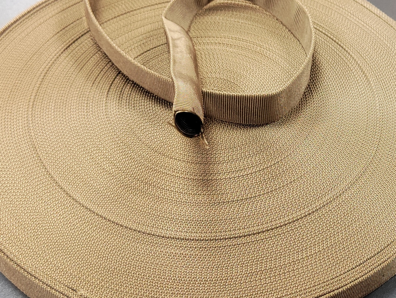 Стропа Стрічка тунельна поліамід 25 мм колір койот, фото 1