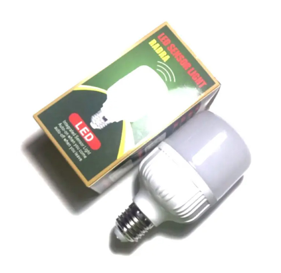 Світлодіодна лампочка з датчиком руху led sensor light 7w, фото 1