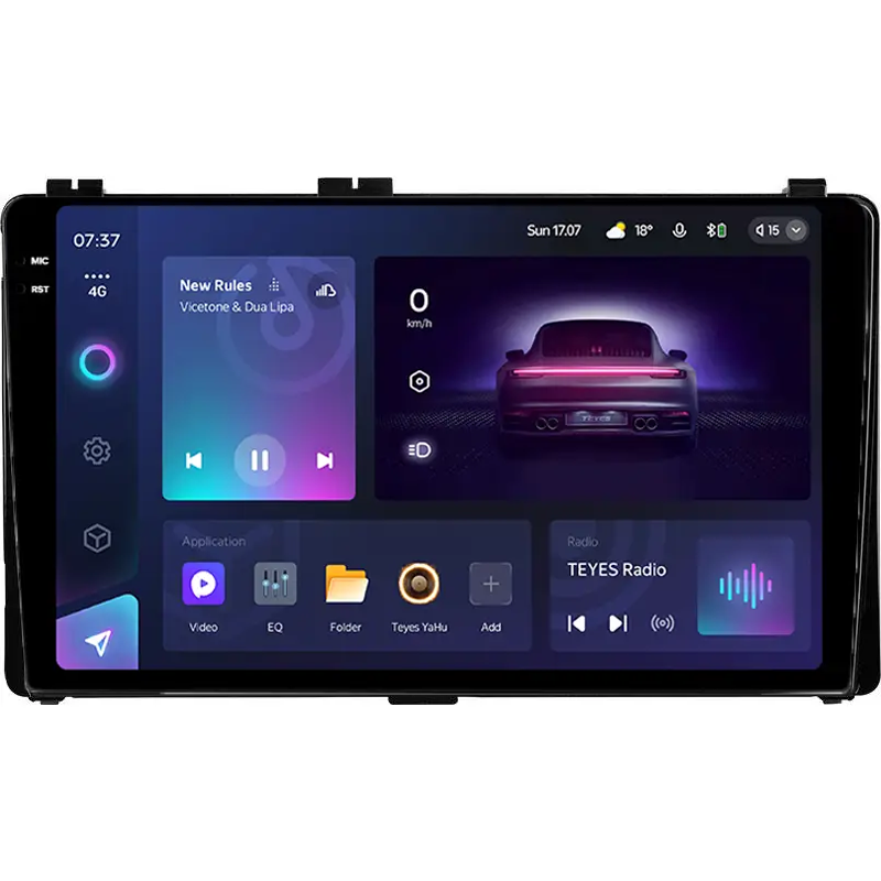 Штатная магнитола Teyes CC3 2k Toyota Auris (2017-2018), фото 1