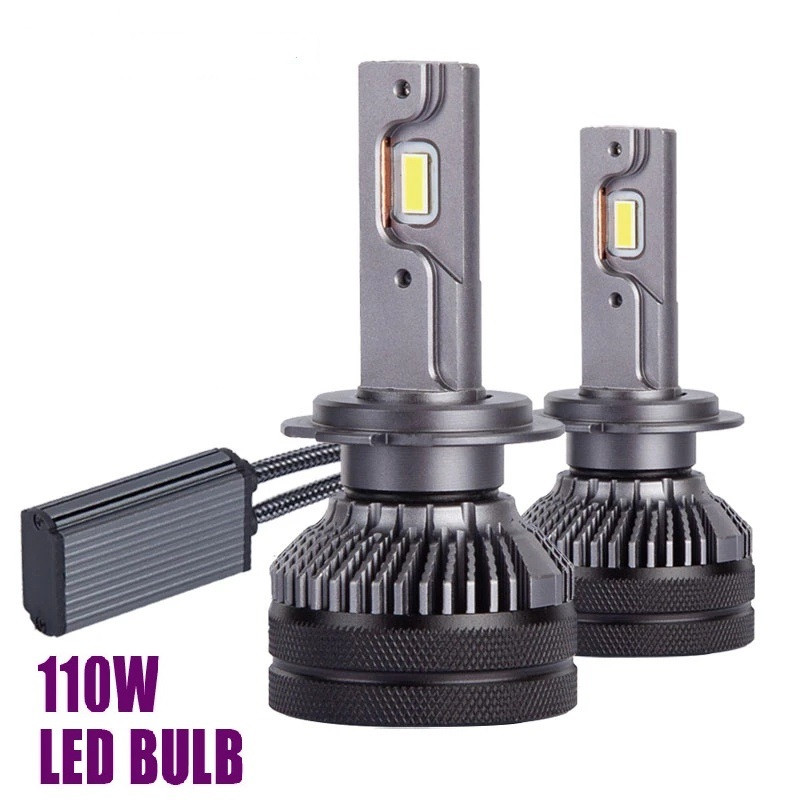 Светодиодные LED автолампы DAWNKNIGHT K5C H7 120W 16000LM 4300K с обманкой (Canbus)