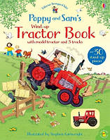 Книга Usborne Farmyard Tales: Poppy and Sam's Wind-up Tractor Book