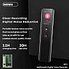 Цифровий компактний диктофон Remax Clear Sound із шумозаглушенням 16 ГБ 30 годин роботи Black (RP3), фото 5