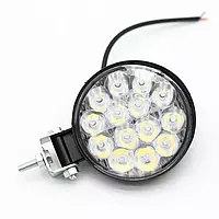 Світлодіодна кругла фара 12-30V 42W 6000 K IP68 LED круглі фари на авто, трактор
