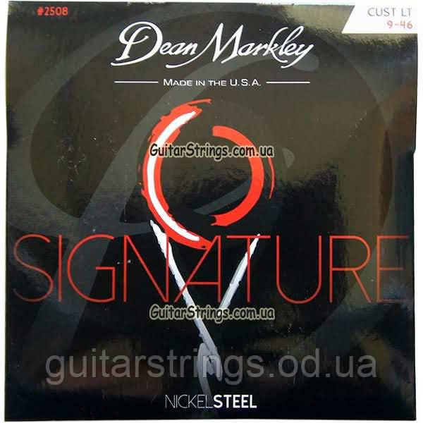 Струны Dean Markley 2508 Nickel Steel 9-46 Signature - фото 1 - id-p1071611025