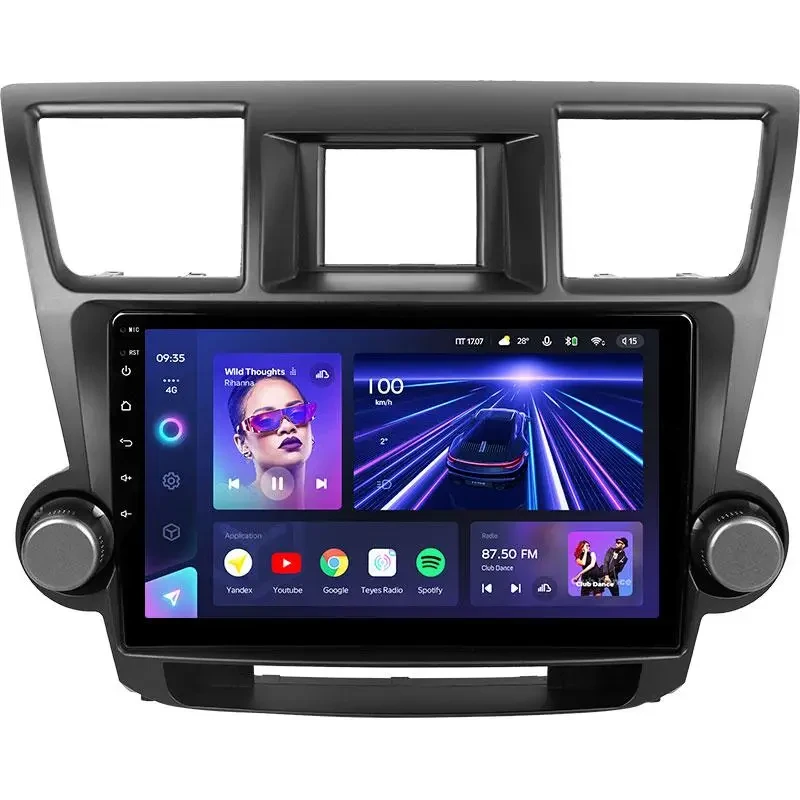 Штатна магнітола Teyes CC3L  Toyota Highlander  (2007 - 2013), фото 1