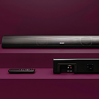 Настенная акустика для домашнего кинотеатра Bluetooth & Optical Звуковые панели саундбары 120w TV