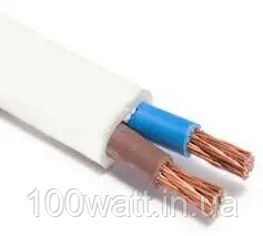 Провід ШВВП нг 2х4,0 МЕГАНОМ ГОСТ 100% Білий, фото 1