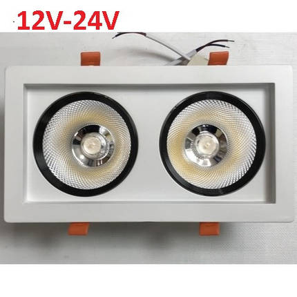 Світлодіодний світильник поворотний 36W 4200K 12-24V 4500K IP20 Код.59519, фото 1