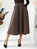 Спідниця міді з поясом, фото 2
