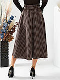Спідниця міді з поясом, фото 3