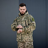 Військова тактична куртка Soft Shell Grifon піксель, фото 4