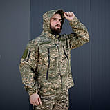 Військова тактична куртка Soft Shell Grifon піксель, фото 5