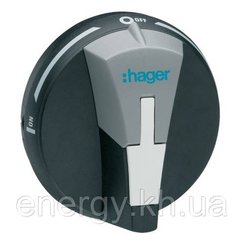 Ручка виносна IP65 для перемикачів HIM 20А-80A, Hager HZC016, фото 1
