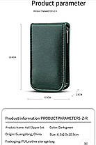 Набір манікюрних ножиць для нігтів 6 штук Зелений, фото 4