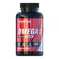 Жирные кислоты Vansiton Omega 3, 60 капсул CN10416 DS