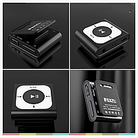 Плеєр MP3 Ruizu X66 Bluetooth HI FI 16gb з кліпсою, фото 2