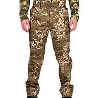 Мужские военные штаны ММ-14 пиксель ВСУ/ Тактические армейские демисезонные штаны на флисе / Теплые штаны