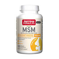 Препарат для суставов и связок Jarrow Formulas MSM 1000 mg, 100 вегакапсул CN13832 DS