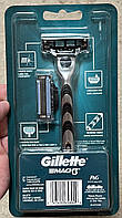 Бритва Gillette Mach3 + 2 сменных картриджа Оригинал из США