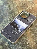 Защитный чехол для Apple iPhone 14 Pro Max силиконовый с логотипом arcteryx