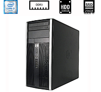 Компьютер HP Compaq 8200 Elite Microtower/Intel Core i7-2600 3.40GHz/8GB DDR3/HDD 500GB+SSD 256GB/Intel HD