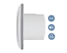Вентилятор Soler&Palau SILENT-100 CZ SILVER сріблястий, фото 5