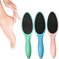 Двостороння терка с напиленням для домашнього педикюру 182