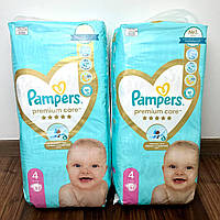 Підгузки Pampers Premium Care Розмір 4 (9-14 кг) 52 шт