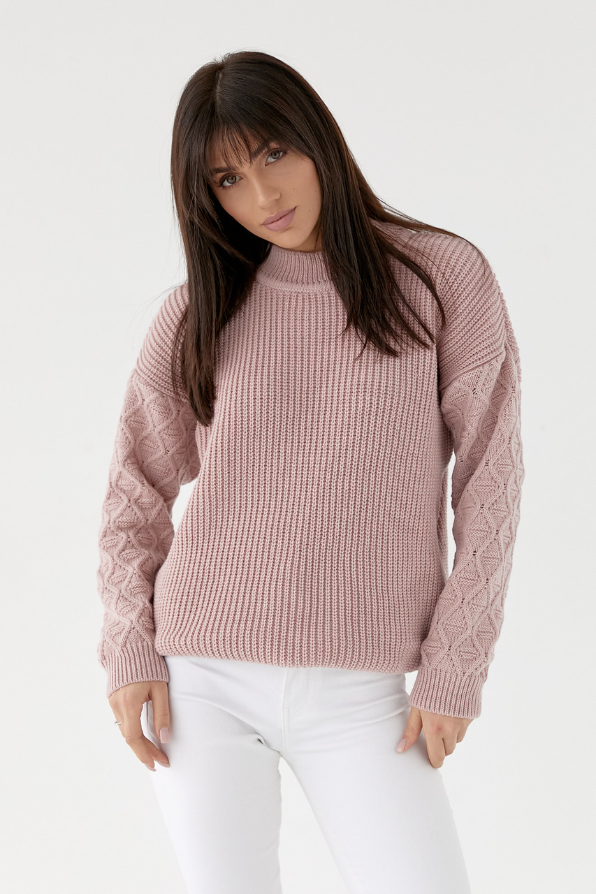 Светр жіночий арт 221 розмір 44-52 (мас), фото 1