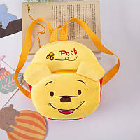 Рюкзачок для садика. Детский плюшевый рюкзак для девочки и мальчика Pooh / Винни Пух . Рюкзачок для малышей