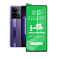 Захисне скло-плівка Fiji Ceramics для Realme GT Neo 5 5G / GT Neo 5 SE 5G чорний Full Glue 0,26 мм