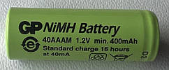 Акумулятор Gp 2/3AAA 40AAAM 400mAh 1.2V