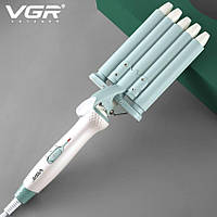 Плойка хвиля для завивання короткого та довгого волосся, професійний стайлер для великих локонів із керамічним