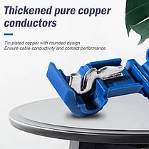 З'єднувальний роз'єм T-splitter, Т-подібний розгалужений термінал 6 шт. набір, фото 4