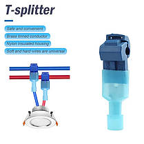 З'єднувальний роз'єм T-splitter, Т-подібний розгалужений термінал 6 шт. набір, фото 2