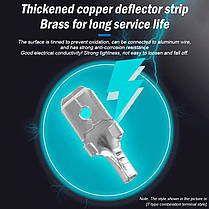 З'єднувальний роз'єм T-splitter, Т-подібний розгалужений термінал 6 шт. набір, фото 3