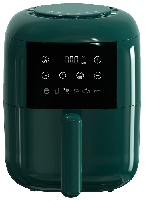 Аеро фритюрниця безмасляна Maestro MR-755 мультипіч Air Fryer Kitchen 1200 Вт 3л 6 програм Зелена