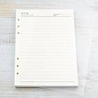 Блок паперу для планера А5 слонова кістка лінія 80 аркушів BDP005, фото 3