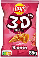 Кукурузные снеки Lay's Bugles Gout Bacon 85g