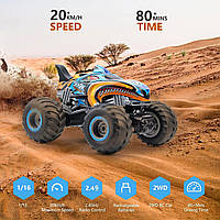 BESWIT 1:16, 2,4 ГГц, всюдихід Monster Truck, радіокерована вантажівка, Amazon, Німеччина